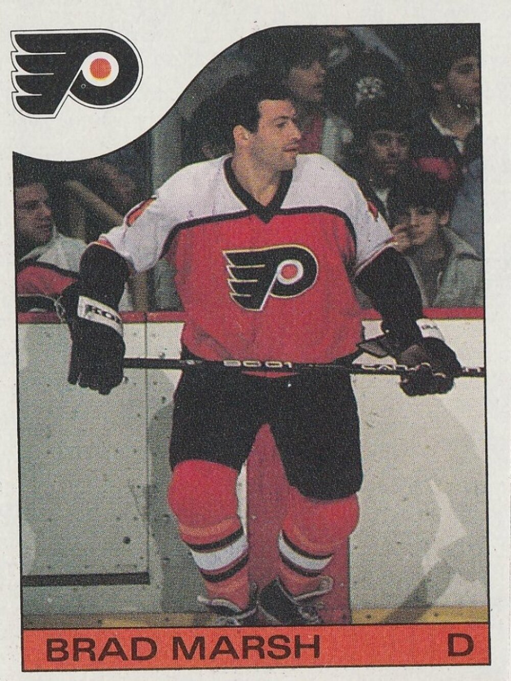 Brad Marsh - 1985 Topps Hockey Card